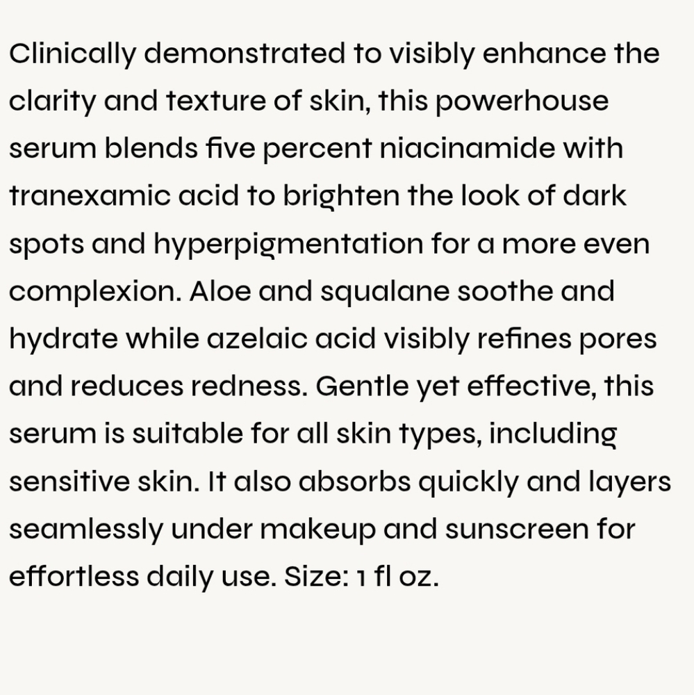 NIB FACILE BRIGHTEN TARGETED PIGMENT SERUM - Picture 4 of 16